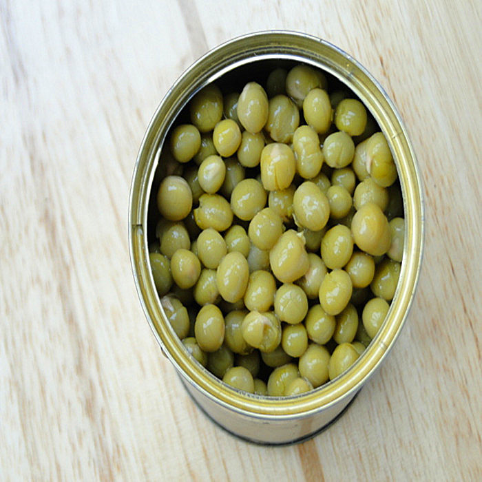 Canned green peas factory